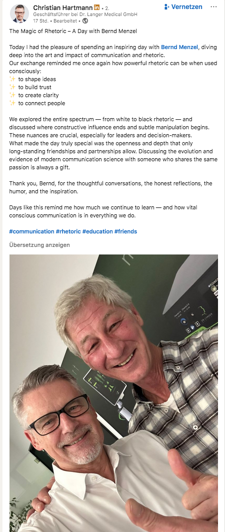 Christian Hartmann & Bernd Menzel